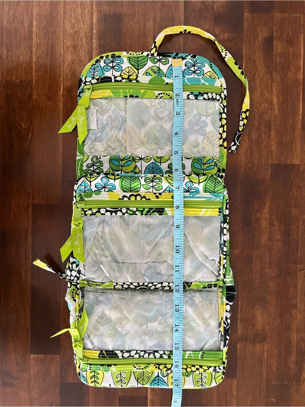 Vera Bradley Limes Up Cosmetic Bag